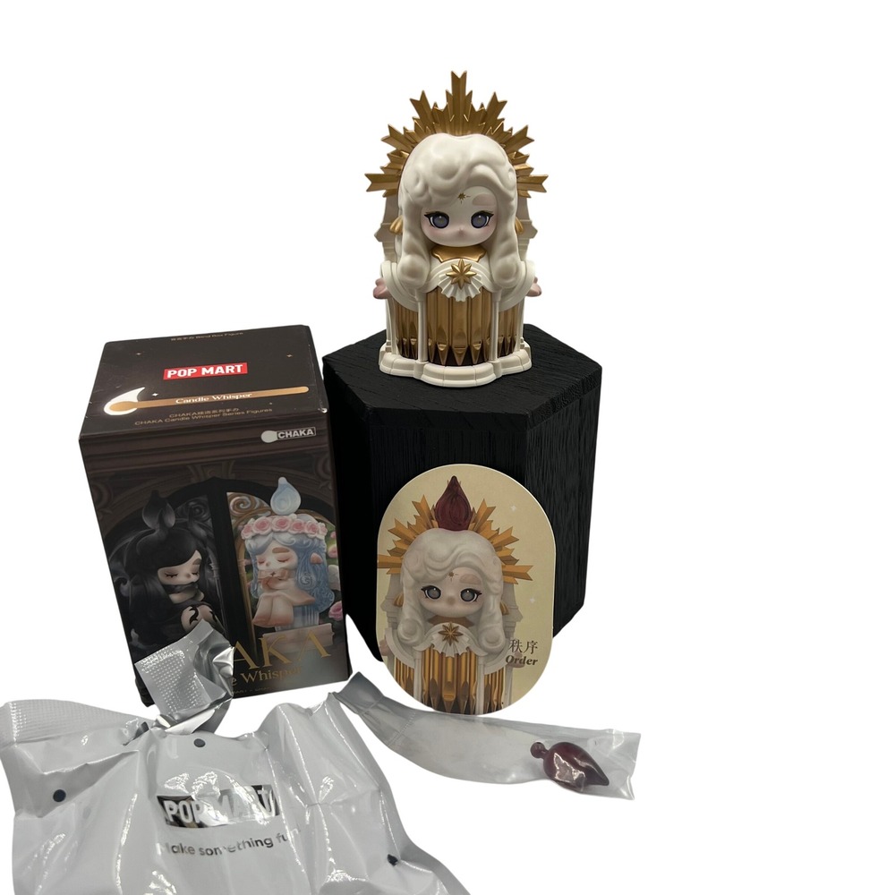 POP MART CHAKA Candle Whisper Series Order Vinyl Figure Art Toy Designer Box